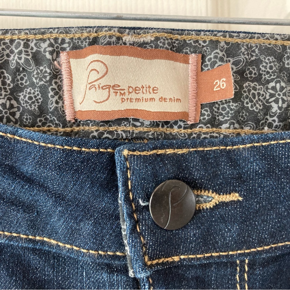 Paige Women's Blue Jeans - Petite